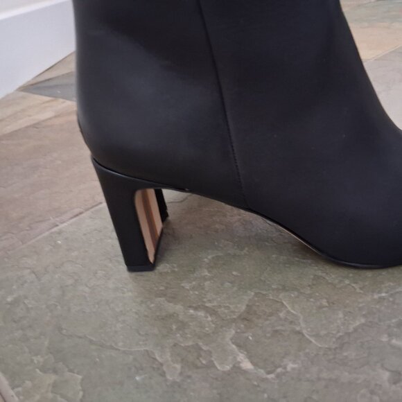 Sam Edelman Black Leather High Boot - Picture 4 of 11